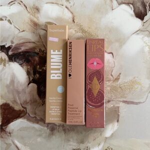 Set of three lip balms/oils